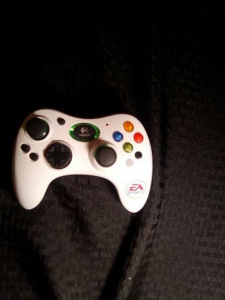 Logitech Wireless Controller For Xbox Rare Ea Sports White No Dongle
