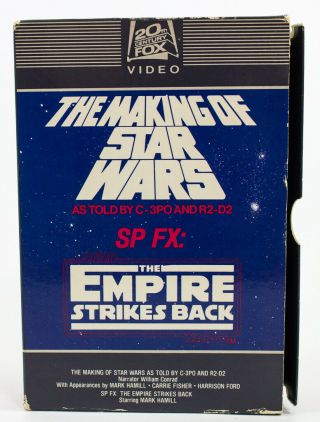 The Making Of Star Wars As Told By C - 3p0 And R2 - D2 Sp Fx Rare