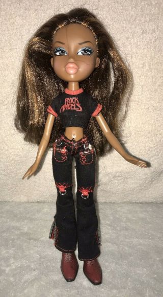 Mga Bratz Rick Angelz Rare 2001 African American Doll With Outfit And Shoes