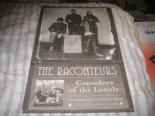 The Raconteurs - Consolers Of The Lonely - 1 Poster - 11x17 Inches - Nmint - Rare