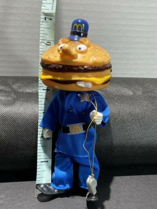 Vintage 1976 McDonald ' s Officer Big Mac Remco Action Figure RARE 2