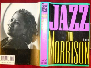 Toni Morrison: Jazz,  A Novel/african - American/rare 1992 1st Edition,  Signed