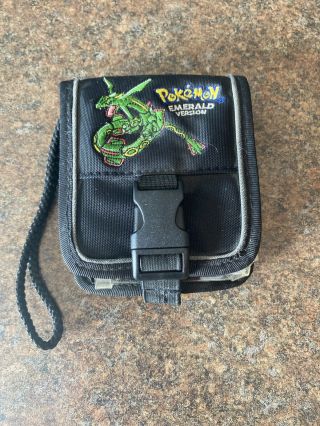Gameboy Advance Sp Pokemon Emerald Carrying Case | Rare