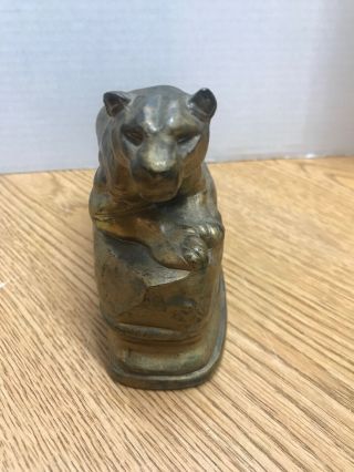 Antique Barye Bronze Panther Rare 2