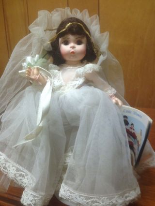 Vintage Madame Alexander Doll,  Little Woman,  Bride 435