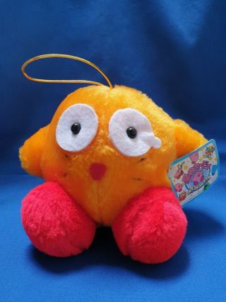 Rare Kirby Dream Land Crash Orange Crying Takara 5 " 1993 Plush Doll Japan Tag