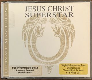 Jesus Christ Superstar By Andrew Lloyd Webber 2 Gold Cd Ultimate Masterdisc Rare