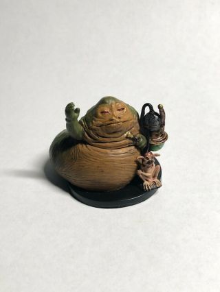 Star Wars Miniatures - Rebel Storm - Jabba The Hutt - Rare 50/60 No Card