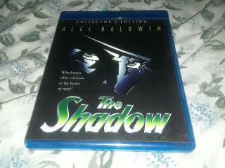 The Shadow (blu - Ray Disc,  1994) Shout Factory Collector 