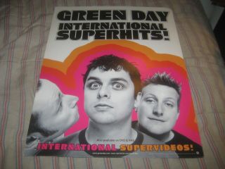 Green Day - (international Superhits) - 1 Poster - 11x14 Inches - Nmint - Rare