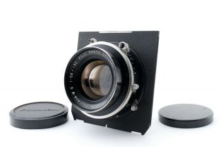Rare " Exc,  4 " Fuji Fujinon W S Ws 180mm F5.  6 Lens Seiko Shutter From Japan 4882