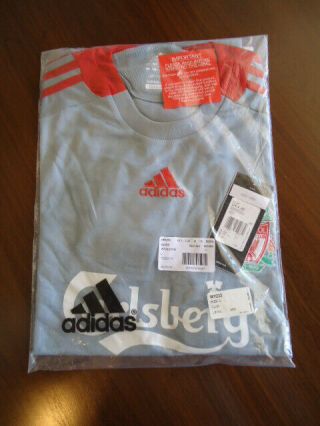 Liverpool 2008 Adidas Away Shirt Large Adults Bnwt Tagged & Bagged Rare