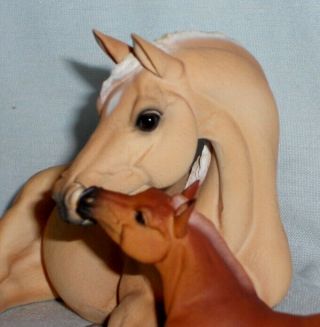Vintage Rare Htf Le North Light Collector’s Club Mare & Foal 1990s England