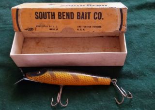 Vintage South Bend 957 Pike Oreno With Correct Box,  Yp,  Combo,  C.  1935 - 40