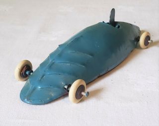 Early All Metal Products Wyandotte Toys Bullet Shaped Race Car 30s V Rare