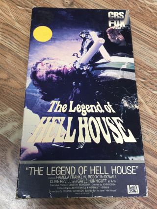 The Legend Of Hell House - Rare Beta Tape Betamax Horror