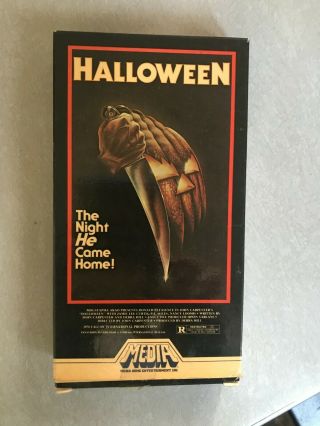 Rare: Halloween (media Home Entertainment) On Vhs