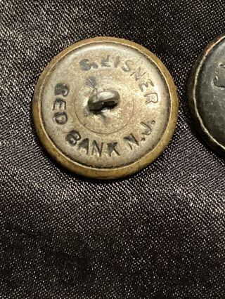 Be Prepared Antique Vintage Pat.  1911 Boy Scouts S.  Eisner,  Red Bank Button 3