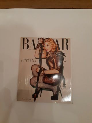 Harper’s Bazaar November 2013 Madonna Very Rare