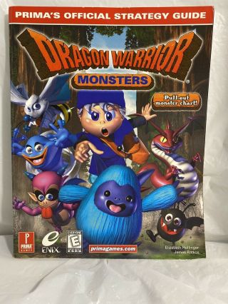 Dragon Warrior Monsters Prima’s Official Strategy Guide Enix Nintendo Rare