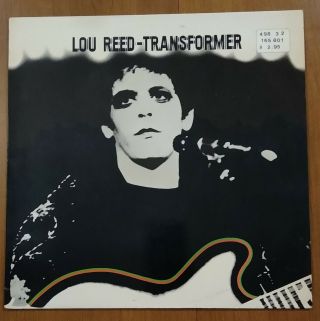 Rare Lou Reed Transformer German Rock Lp 1st Pressing Rca 1972
