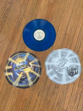 Stryper Rare Blue Vinyl The Yellow And Black Attack Lp