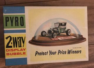 Vintage Pyro 2 - Way Display Bubble 1:32 Scale - Rare Hard To Find
