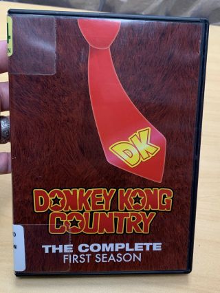 Donkey Kong Country Complete First Season 3 Disc Dvd Set Oop (rare) Dvd 1997