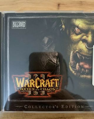 Warcraft Iii 3 Reign Of Chaos Collector 