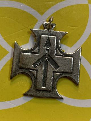 Vintage Retired James Avery Sterling Silver Cross Pendant,  Rare Charm
