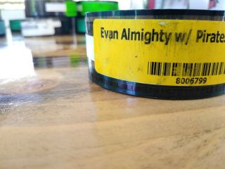 PIRATES OF THE CARIBBEAN 35MM TRAILER AND EVAN ALMIGHTY DISNEY COLLECTIBLE RARE 3
