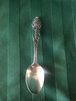 Vintage Sterling Souvenir Spoon Los Angeles Ca.  City Of The Angels