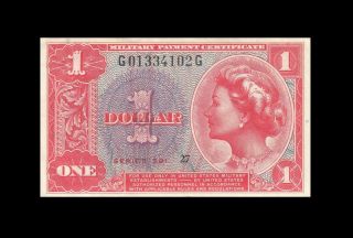 1961 Mpc United States $1 Series 591 Rare ( (ef, ))