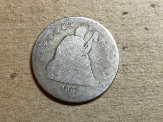 1859 - S Seated Liberty Quarter - Rare - Very Low Mintage