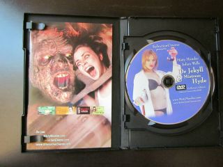 Dr.  Jekyll & Mistress Hyde DVD 2 - Disc Collector ' s Edition Misty Mundae RARE OOP 3