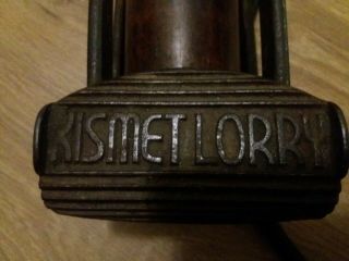 1926 Antique - Vintage Kismet Lorry Foot Pump Patent No 249997 With Renrut Valve