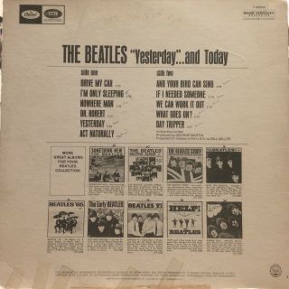 THE BEATLES Yesterday And Today LP CAPITOL T - 2553 rare orig mono No Butcher 2