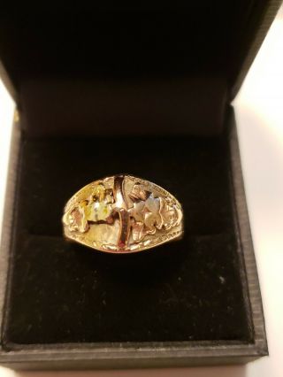 Rare Vintage Colorado Gold 10k Ring Size 9
