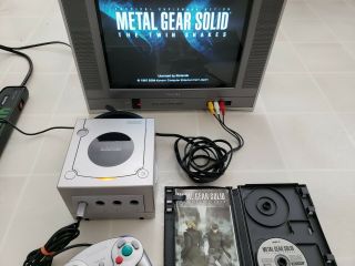 Metal Gear Solid The Twin Snakes Game For Nintendo Gamecube Rare Retro Gaming