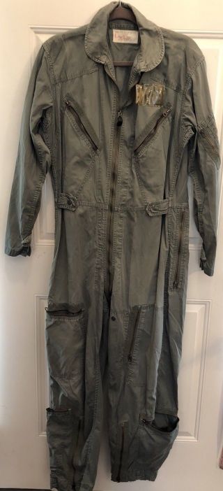 Rare Vietnam War 1965 Usaf Flight Suit K - 2b Coverall Us Air Force Military Army