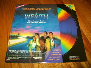 The Wraith Laserdisc Ld Ultra Rare Private Listing For Marcobr_42 Only