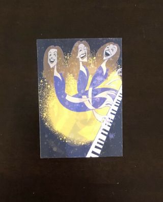 Lenticular Lights Of Broadway Card Rare 2019 Edition