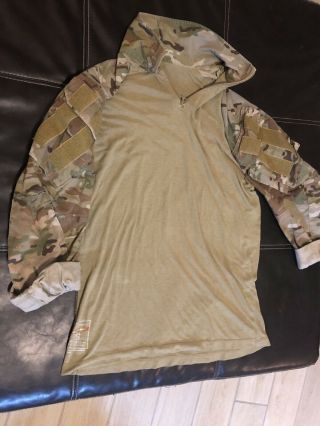 Crye Precision Combat Shirt,  G3,  Medium Long,  Rare Olive Green Multicam Combo