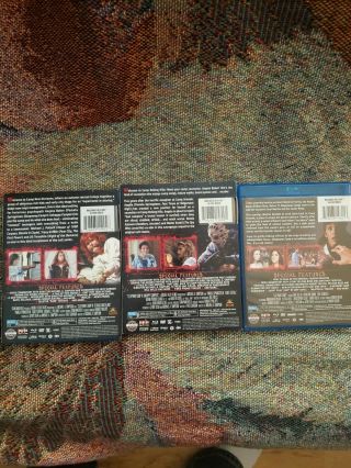 Sleepaway Camp Trilogy Scream Factory I,  II,  and III.  Rare OOP Bluray/DVD 2