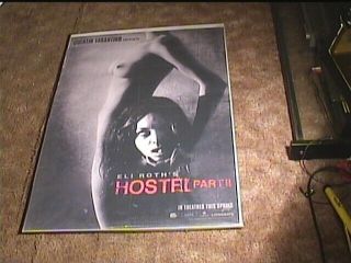 Hostel Ii " E " 2007 Orig Ss Rolled 27x41 Movie Poster Comic Con Rare Style Recall