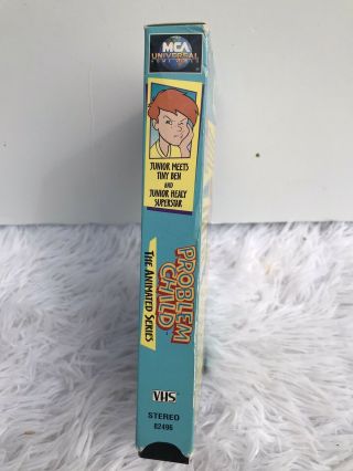 Problem Child The Animated Series VHS Rare Tape 2 Episodes 1994 Lacewood 2