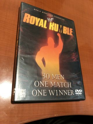 Wwf Royal Rumble 2002 Dvd Wwe Rare Oop