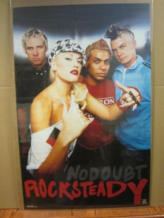 Vintage No Doubt Rock Steady 2002 Poster Music Artist Rock Band 3465