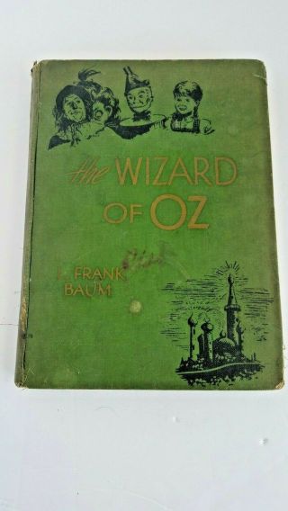 Rare Vintage Classic Collectible The Wizard Of Oz L.  Frank Baum Copyright 1944