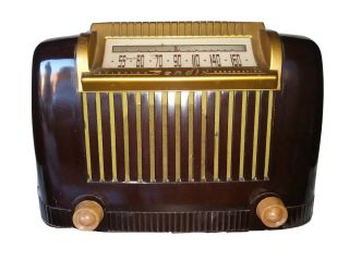 Rare Vintage 1948 Bendix Am Radio Model 111 Bakelite.